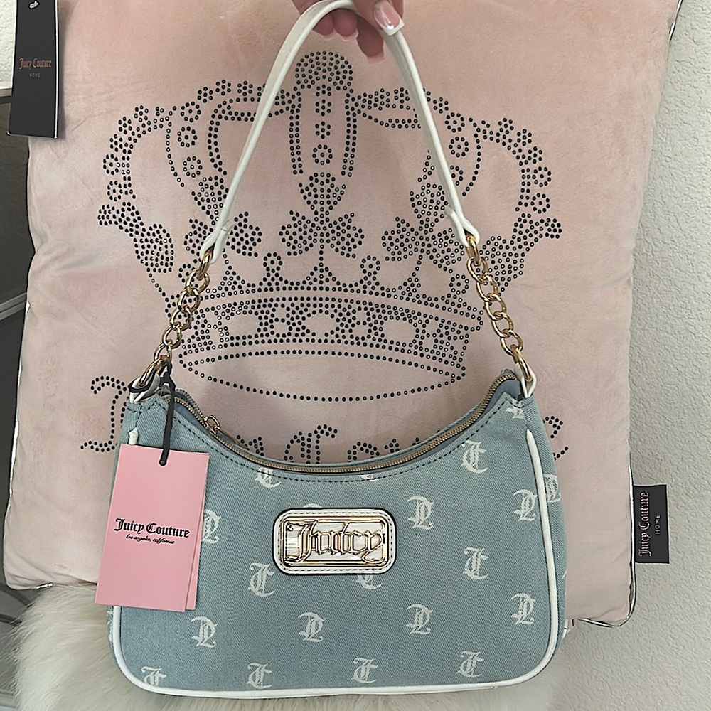 Denim Juicy Couture Mini Shoulder Bag